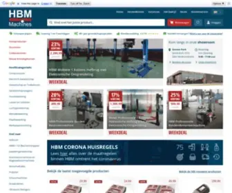 HBM-Machines.com(HBM Machines) Screenshot