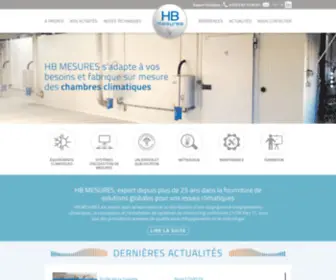 Hbmesures.com(HB Mesures) Screenshot