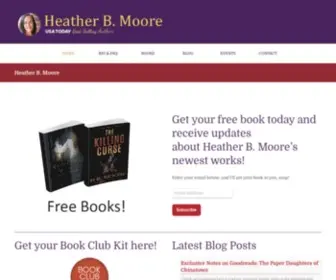 Hbmoore.com(Official Site of H) Screenshot