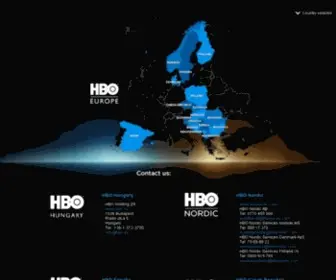 Hbo-Centraleurope.com(HBO Europe) Screenshot