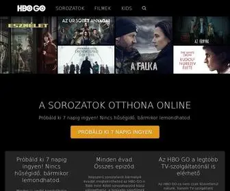 Hbogo.hu(HBO Max) Screenshot