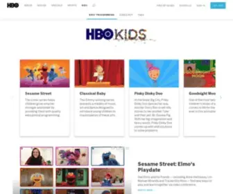 Hbokids.com(HBO Kids) Screenshot