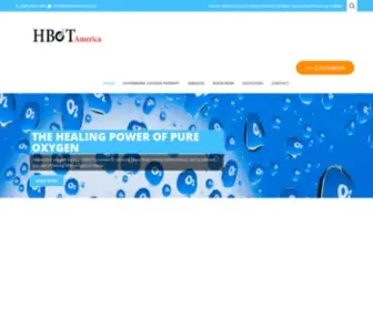 Hbotamerica.com(Hyperbaric Oxygen Therapy) Screenshot