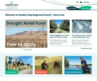 HBRC.govt.nz(Hawke’s Bay Regional Council) Screenshot