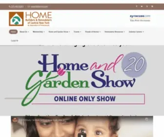 HBRCNY.com(Home Builders & Remodelers of Central New York) Screenshot