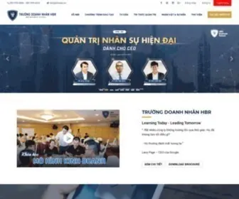 HBR.edu.vn(Trường) Screenshot