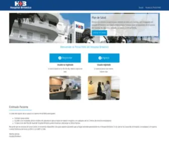 Hbritanicoweb.com.ar(Hospital Britanico) Screenshot