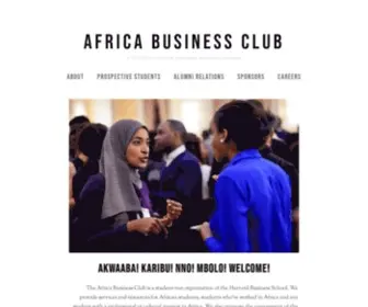 Hbsafricabusinessclub.com(Hbsafricabusinessclub) Screenshot