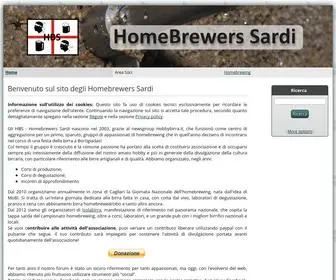 Hbsardi.it(Homebrewers Sardi) Screenshot