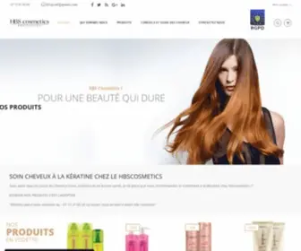 HBscosmetics.com(Accueil) Screenshot