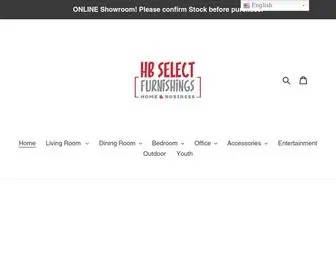 Hbselectfurnishings.com(HB Select Furnishings) Screenshot