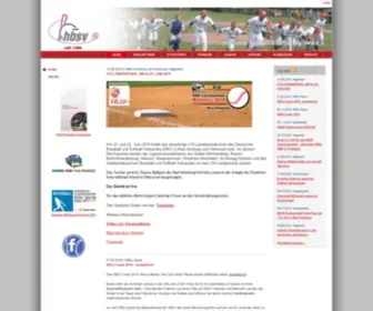 HBSV.de(Hessischer baseball & softball verband e.v) Screenshot