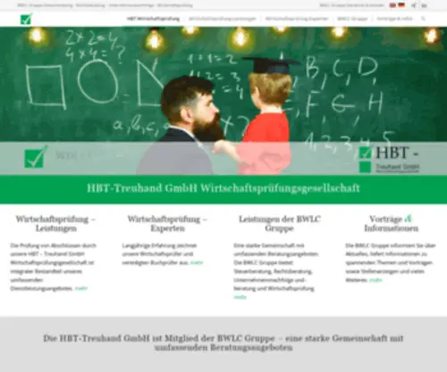 HBT-Wirtschaftspruefung.de(HBT Wirtschaftsprüfung) Screenshot