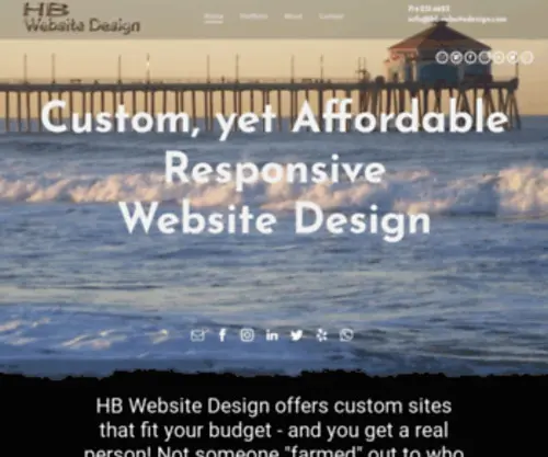 Hbwebsitedesign.com(Hbwebsitedesign) Screenshot