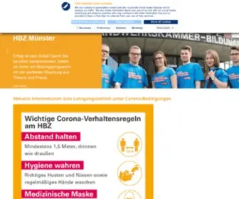 HBZ-Bildung.de(HBZ Münster) Screenshot