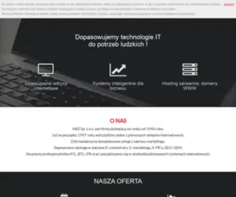 HBZ.pl(HBZ Sp. z o.o. Zapewniamy profesjonalną obsługę w zakresie E) Screenshot