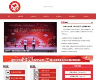 HBZYFW.cn(河北志愿服务网) Screenshot