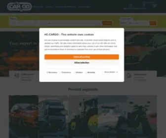 HC-Cargo.com(Find your spareparts online) Screenshot
