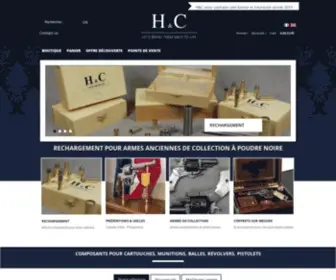 HC-Collection.com(Rechargement pour armes anciennes de collection) Screenshot