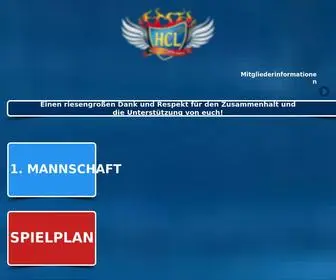 HC-Leipzig.com(Club Leipzig) Screenshot