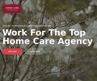 Hcamatch.com(Home Care Assistance Matching) Screenshot