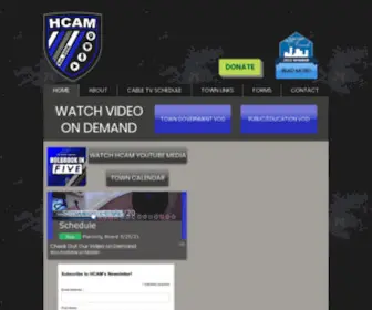 Hcamtv.org(Holbrook Community Access) Screenshot