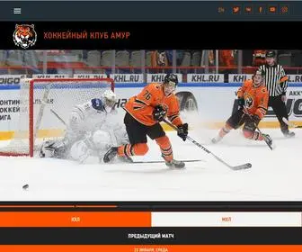 Hcamur.ru(Хоккейный) Screenshot