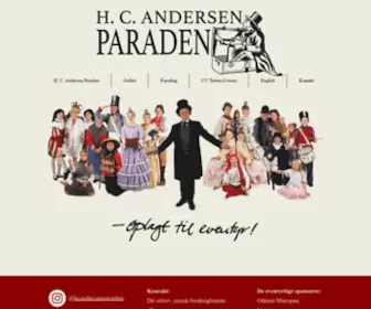 Hcandersen-Paraden.dk(HCAndersen Paraden) Screenshot