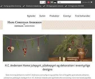 Hcandersenhome.com(Køb) Screenshot