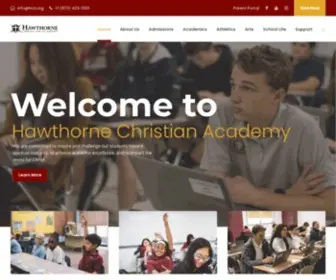 Hca.org(Christian School in Greater NYC Area) Screenshot