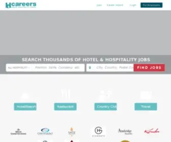 Hcareers.co.uk(Hospitality Jobs) Screenshot