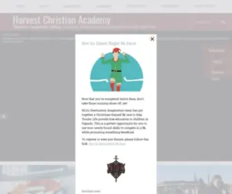 Hcasaints.org(Harvest Christian Academy) Screenshot