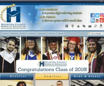 Hcbe.net(Houston County Schools) Screenshot