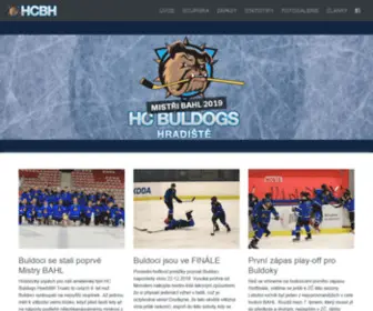 Hcbuldogs.cz(HC Buldogs) Screenshot