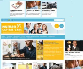 HCC-Magazin.com(Human Capital Care) Screenshot