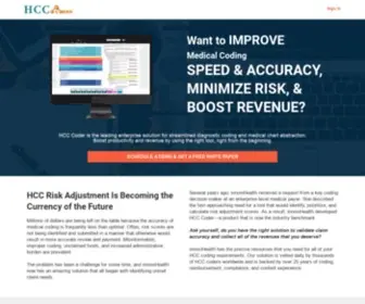 HCccoder.com(Use to boost productivity and revenue when performing HCC coding and risk adjustment. HCC Coder) Screenshot