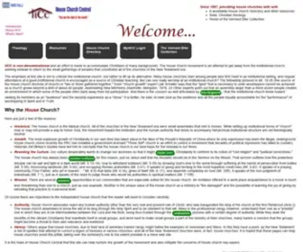 Hccentral.com(House Church Central) Screenshot