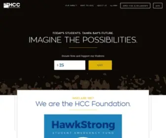HCcfoundation.com(Today's students) Screenshot