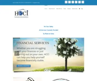 Hcci-KS.org(Housing & Credit Counseling) Screenshot