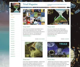 HCCtriad.me(Triad Magazine) Screenshot