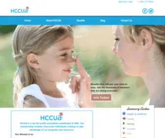 Hccua.org(The HCCUA) Screenshot