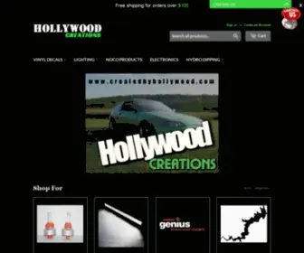 Hccustoms.com(Hollywood Creations) Screenshot