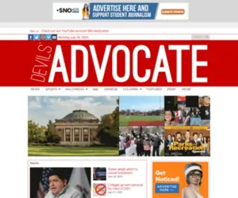 HCDevilsadvocate.com(The news site of Hinsdale Central High School) Screenshot