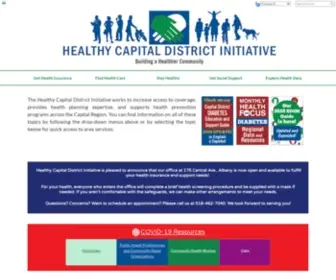 HCDiny.org(Healthy Capital District) Screenshot