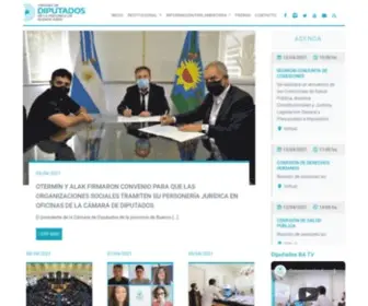 HCDiputados-BA.gov.ar(Política) Screenshot