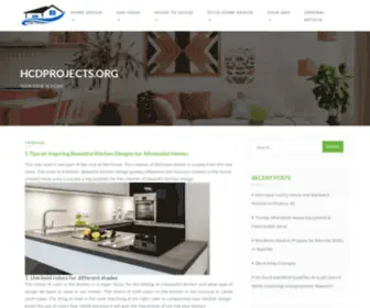 HCDprojects.org(Your edge in Home) Screenshot