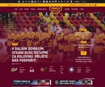 HCDukla.cz(HC Dukla Jihlava) Screenshot