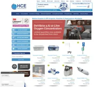 Hce-UK.com(HCE Health) Screenshot