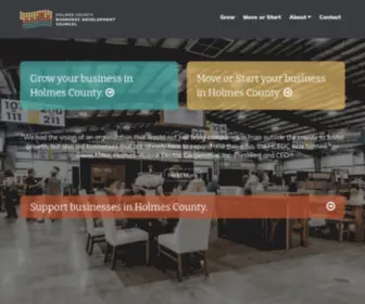 Hcedc.com(Holmes County Economic Development Council) Screenshot