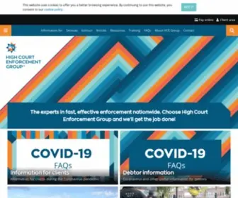Hcegroup.co.uk(High Court Enforcement Experts) Screenshot